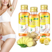 ELAIMEI Lymphatic Drainage Herbal Shower Gel, 30ml X 3 (Ginger)