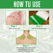 SEFUDUN Wormwood Shoulder Pain Relief Patches, 12pcs