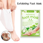Aliver Cucumber Soft Foot Peel Mask for Feet Dead Skin Remover