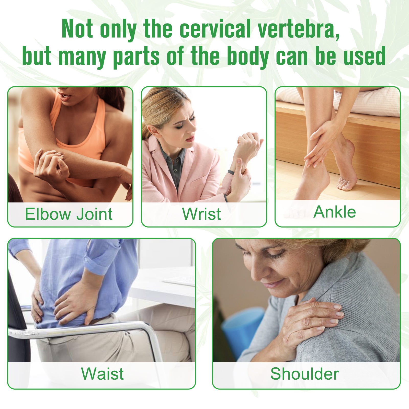 SEFUDUN Wormwood Ginger Detox Foot Patches, 16pcs