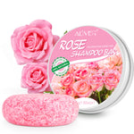 ALIVER Organic Rose Hair Growth Shampoo Bar, 60g