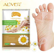 Aliver Сamomile Soft Foot Peel Mask for Feet Dead Skin Remover