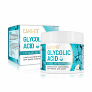 Elaimei Glycolic Acid AHA Chemical Peel Pads for Facial Skin