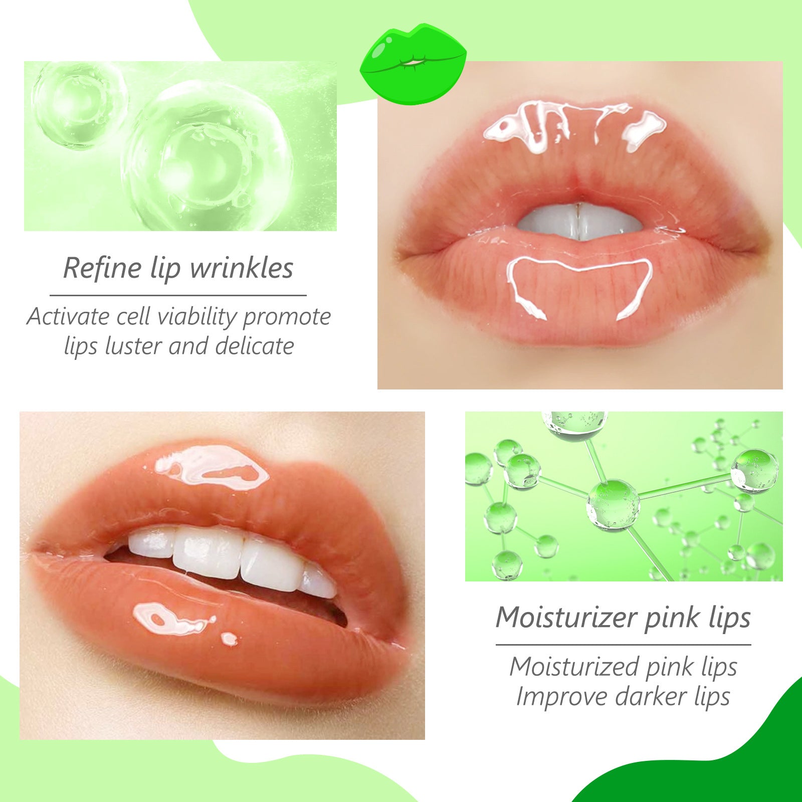 SEFUDUN Aloe Vera Lip Mask, pack of 20pcs