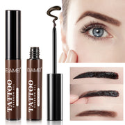 ELAIMEI Tattoo Eyebrow Gel, Long-Lasting Tint (Dark Brown)