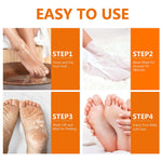 ALIVER Peach Soft Foot Peel Mask, 3in1 Kit