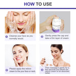 Kizenka Retinol Face Cream Moisturizer Skin Care Anti Aging Wrinkle Acne Treatment Day and Night Cream Dark Spot Remover