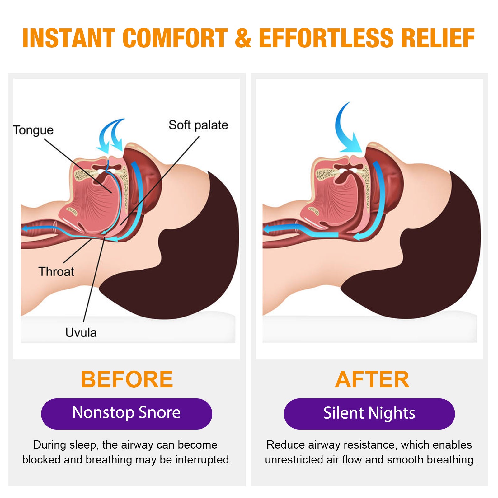 ELAIMEI Natural Anti Snoring Nasal Spray, 30ml