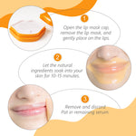 SEFUDUN Orange Collagen Lip Mask, pack of 20pcs