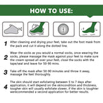 Aliver Tea Tree Soft Foot Peel Mask for Feet Dead Skin Remover