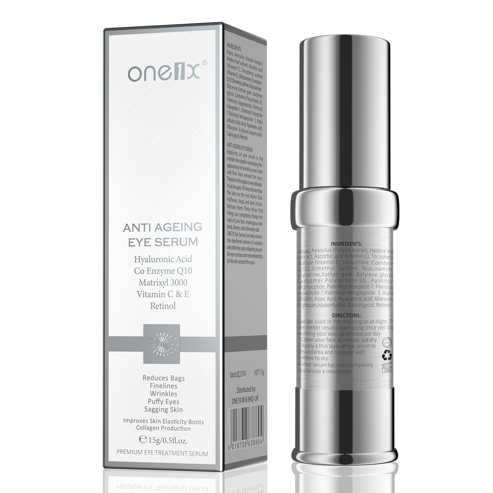 ONE1X Anti Aging Eye Serum, 15g