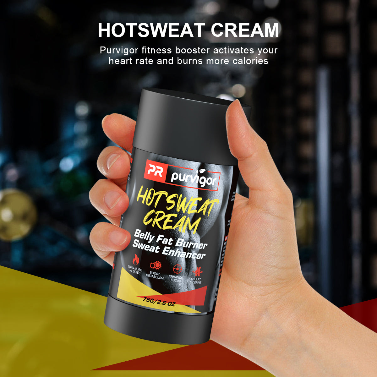 PURVIGOR Slimming Cream Hot Sweat Gel Workout Enhancer Weight Loss and Fat Burning for Belly Anti Cellulite Massage & Muscle