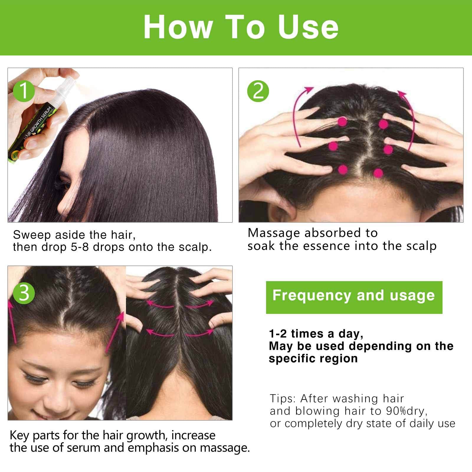 SEFUDUN Peppermint Hair Growth Serum, 10ml