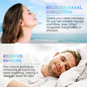 ELAIMEI Anti Snore Nasal Strips, 80pcs