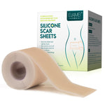 ELAIMEI Silicone Scar Removal Sheets, Roll Tape 3m