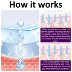 ELAIMEI Ice Roller Facial Cube Massager, Purple