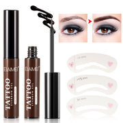 ELAIMEI Tattoo Eyebrow Gel, Long-Lasting Tint (Dark Brown)