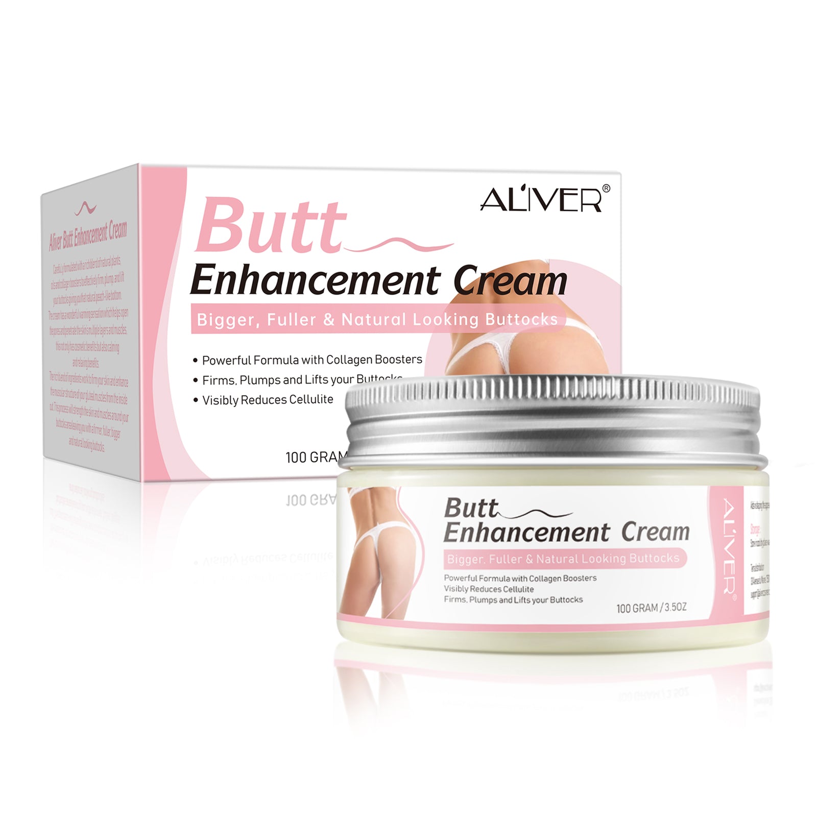 ALIVER Butt Enhancement & Firming Cream, 100g