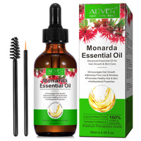 ALIVER Natural Monarda Essential Oil for Hair Growth, 60ml