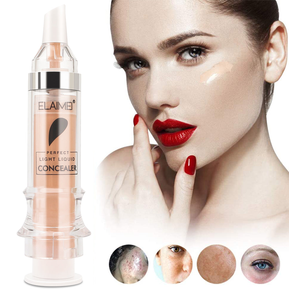 ELAIMEI Light Liquid Concealer, Natural Color (5.5ml)