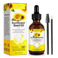 ALIVER Pure Sunflower Seed Oil for Hair, Body & Skin, 60ml