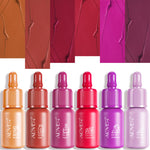 Aliver 6 pcs Set Liquid Lipsticks Lip Sticks Waterproof Lasting Lip Stain Makeup Gloss