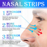 ELAIMEI Anti Snore Nasal Strips, 80pcs