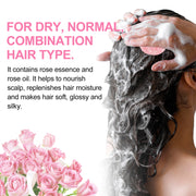 ALIVER Organic Rose Hair Growth Shampoo Bar, 60g