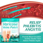 Varicose Veins Patch Treatment for Legs Relief Pain Vasculitis, Spider Vein Strengthen Capillary Health Blood Circulation Vein Care Fading  (8 count)