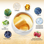 Aliver Hydrogel Under Eye Patches Mask Pads for Dark Circles Bags