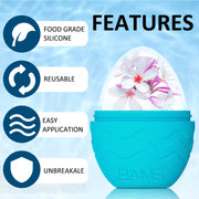 ELAIMEI Ice Roller Facial Cube Massager, Blue