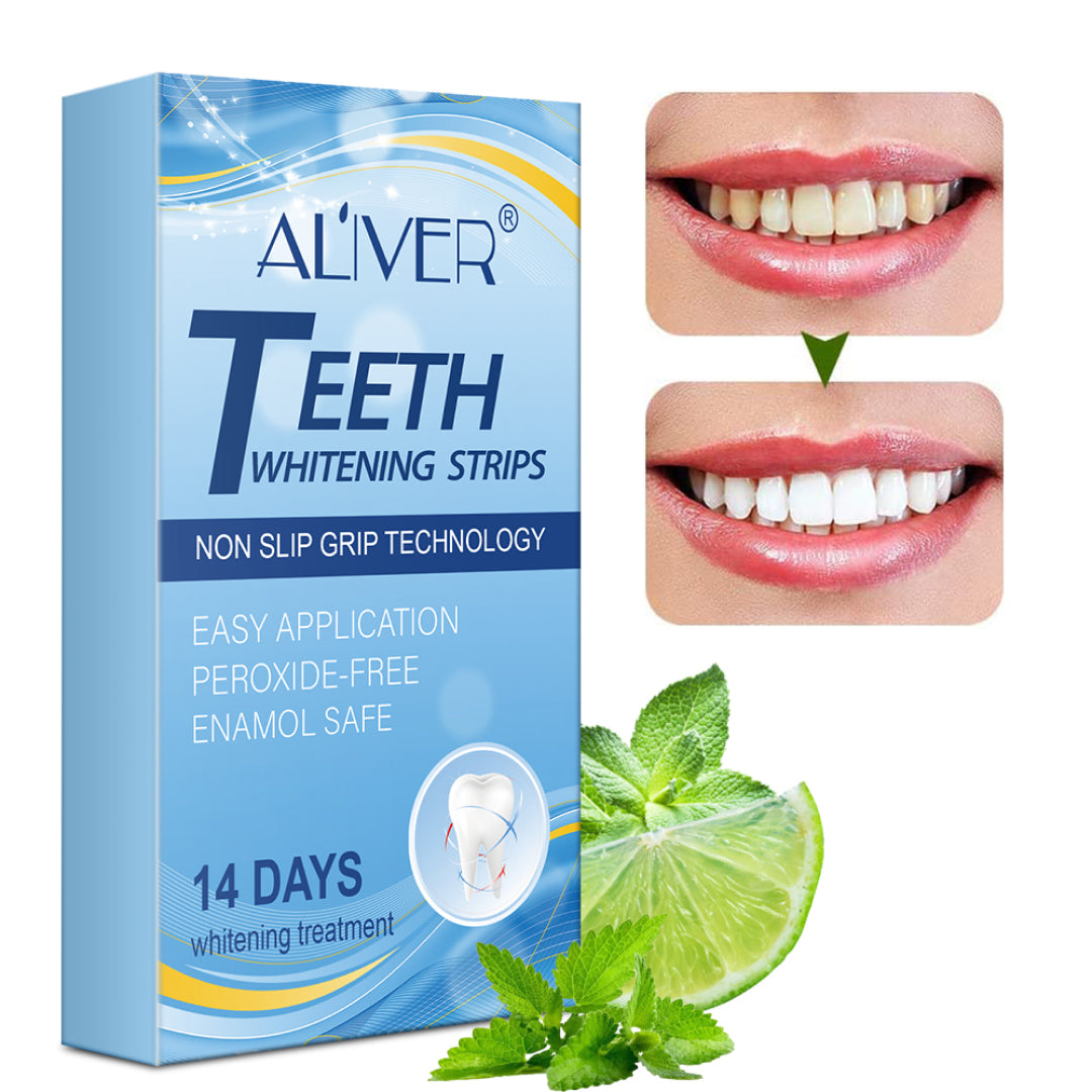 ALIVER Teeth Whitening Strips Professional Dental Oral Care