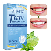 ALIVER Teeth Whitening Strips Professional Dental Oral Care