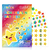 ELAIMEI Stars Hydrocolloid Pimple Patches, 96pcs
