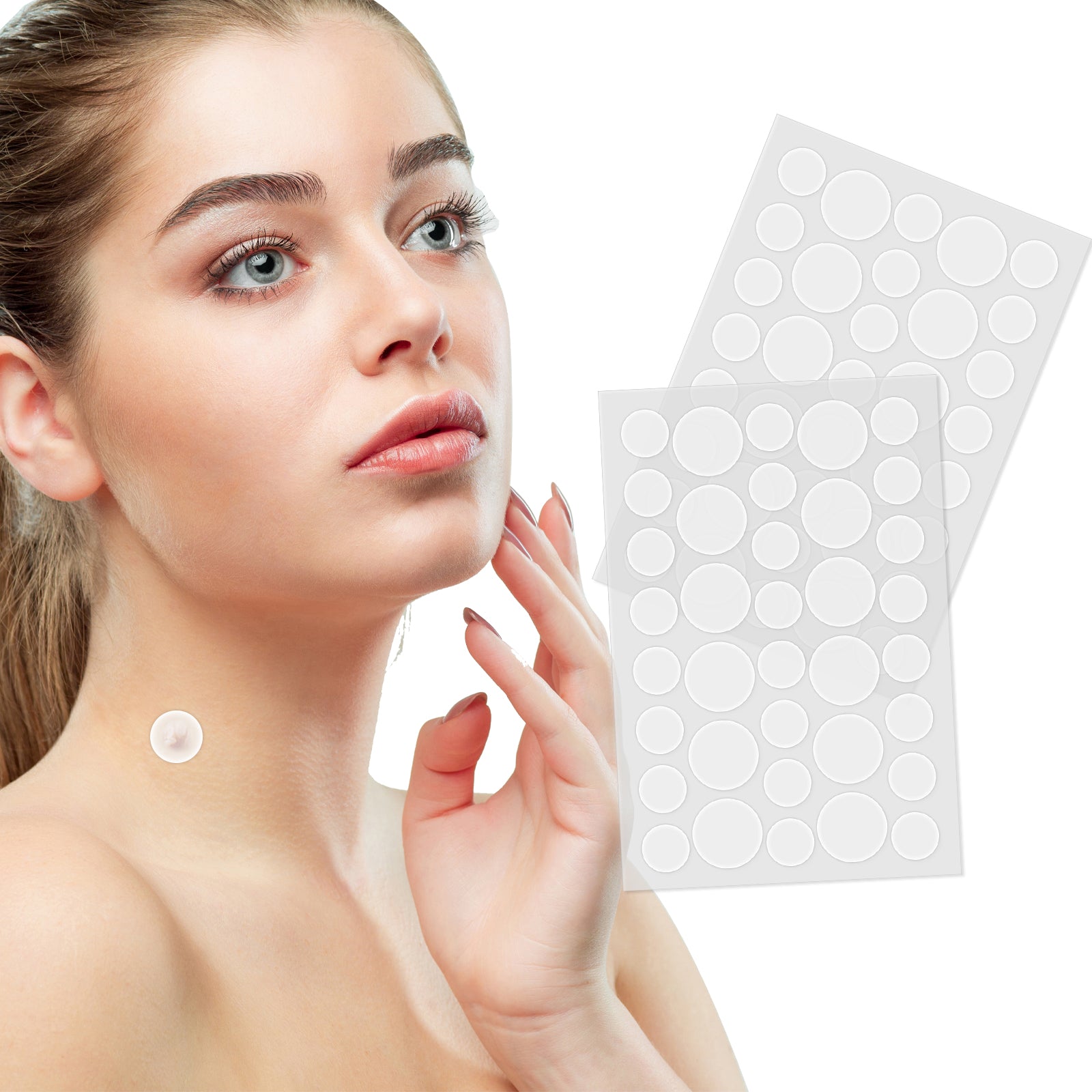 ALIVER Safe Skin Tag Remover Patches, pack of 180pcs