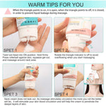 Aliver Firming Neck Skin Cream Roller for Facial Lifting Massage