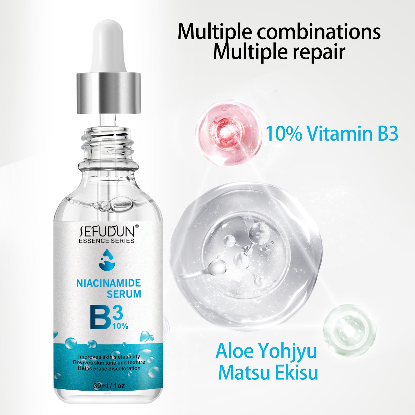 SEFUDUN B3 10% Niacinamide Face Serum, 30ml