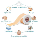 Elaimei Silicone Gel Sheet Roll for Scar Removal Treatment Tape 1.5M
