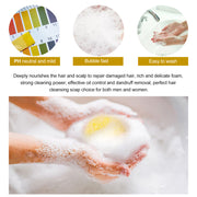 ALIVER Organic Ginger Shampoo Bar for Hair Growth, 60g