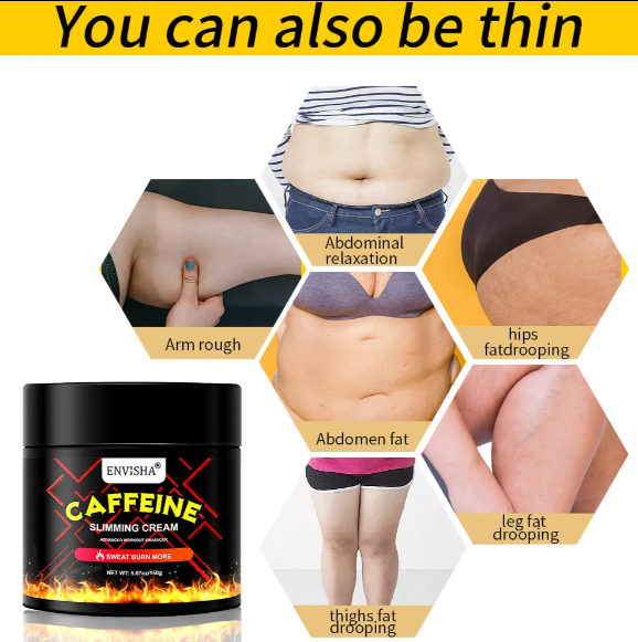 ENVISHA Caffeine Slimming Cream, 150g