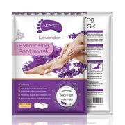 Aliver Lavender Soft Foot Peel Mask for Feet Dead Skin Remover
