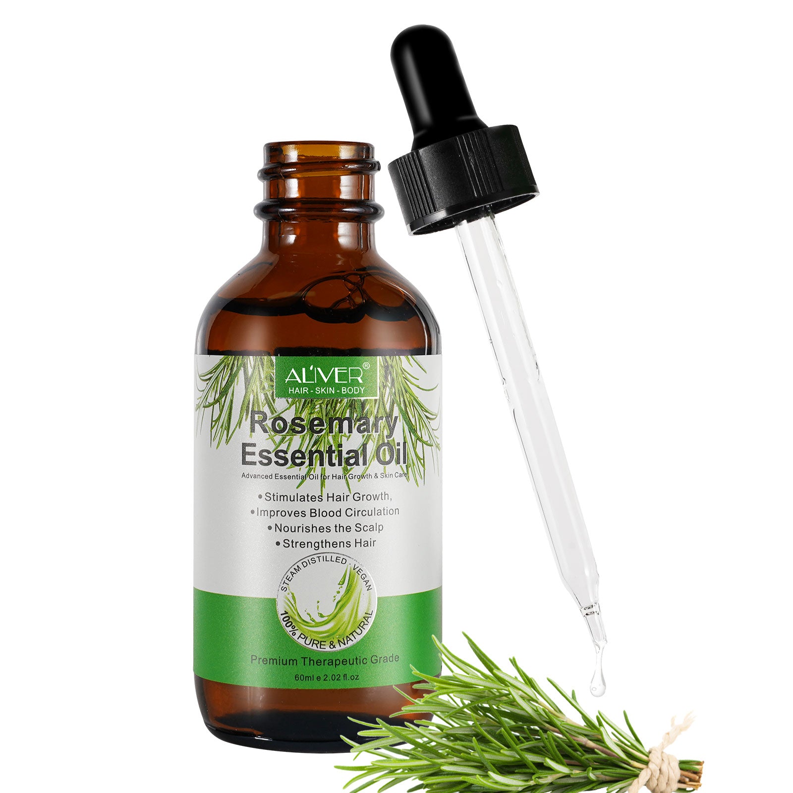 ALIVER Rosemary Hair Growth Oil, 60ml