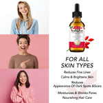 ALIVER Pure Rosehip Oil for Hair, Face & Body, 60ml