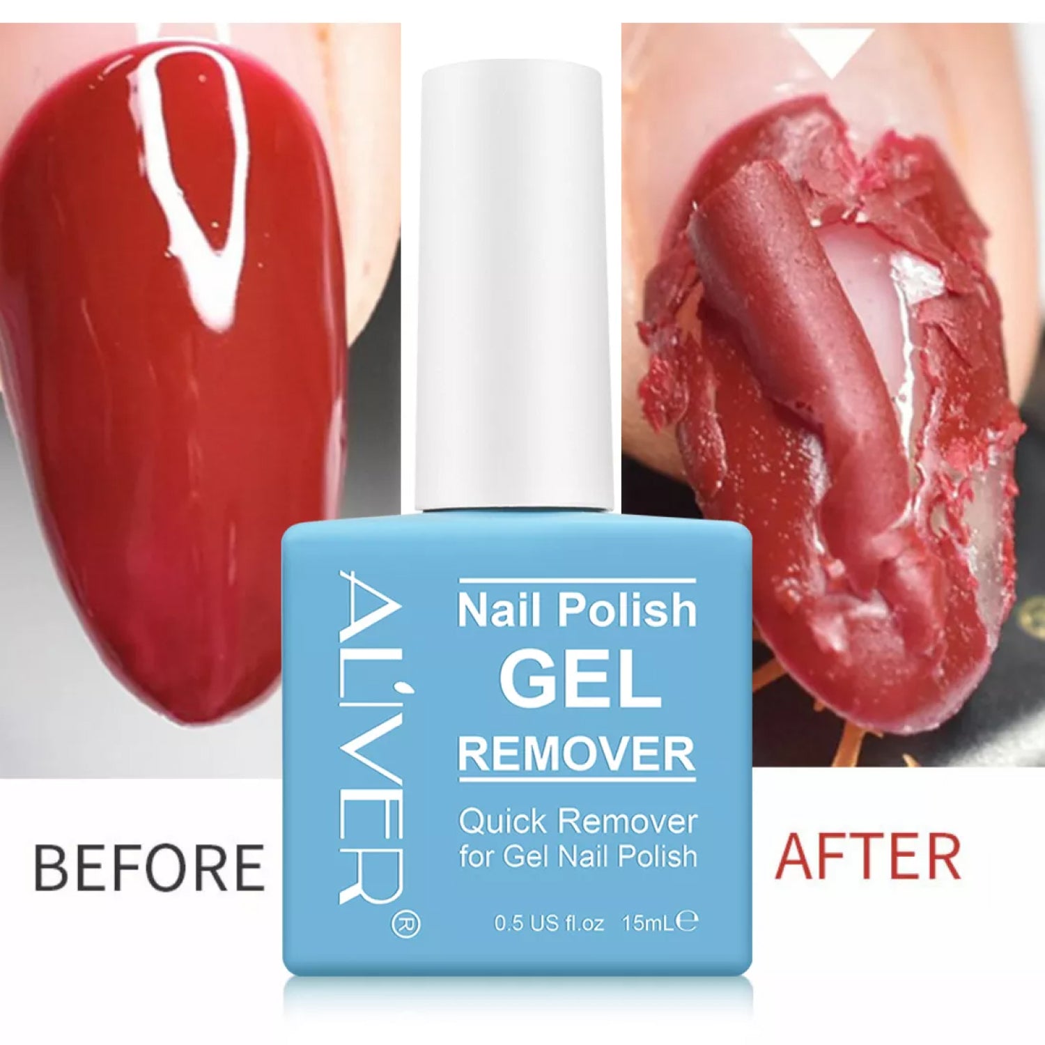 Aliver Gel Nail Polish Remover