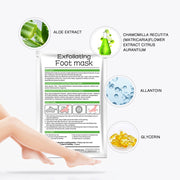 Aliver Aloe Soft Foot Peel Mask for Feet Dead Skin Remover