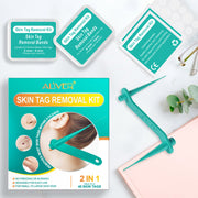 ALIVER 2in1 Skin Tag Remover Kit