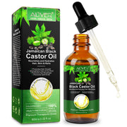 ALIVER Jamaican Black Castor Oil for Hair Growth, 60ml