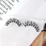 Aliver 5 Pairs Eyelashes 3D Mink Fake False Eye Lashes Natural Long Thick Makeup Cross Extension Handmade Wispy