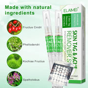 ELAIMEI 2n1 Skin Tag Remover Pens & Anti Acne Patches Set