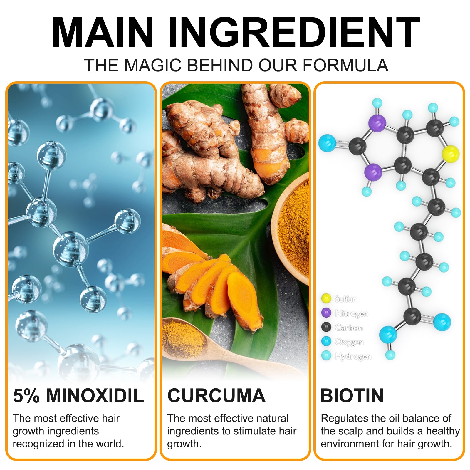 ELAIMEI Hair Regrowth Foam, 60ml